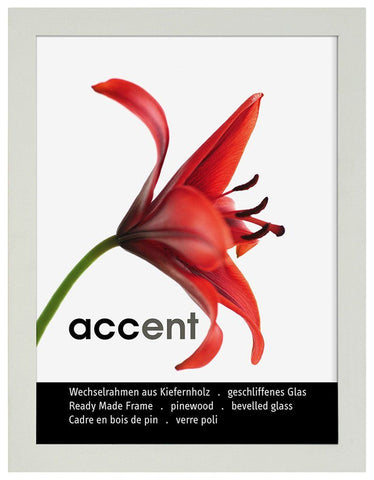 Wooden Picture Frames | Nielsen Accent White Wood - TRADEframes.co.uk