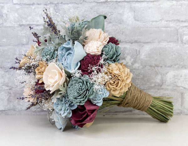 Vaarwel bom Verbazing Constance Bridal Bouquet – Sola Wood Flowers