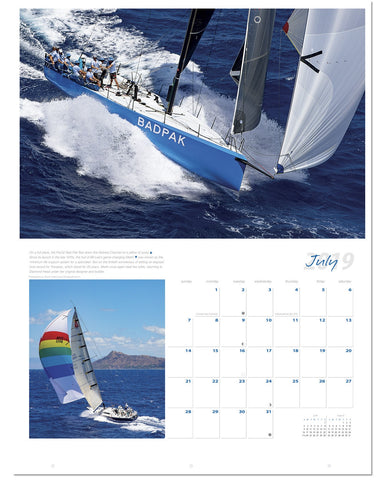 Ultimate Sailing Calendar July 2019