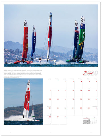 June 2020 Ultimate Sailing Calendar