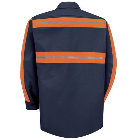 Red Kap Enhanced Visibility Long Sleeve Long Shirt