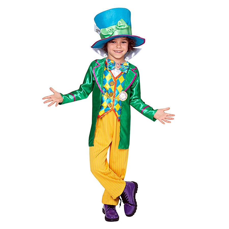 Childs Mad Hatter Boy Fancy Dress Costume Childs Book Day Kids Outfit by Rubies 