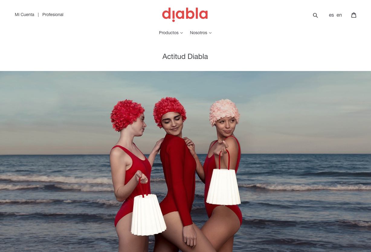 Blod diseño Diabla Shopify España