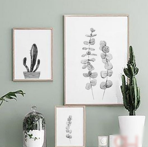 Nature inspired visuals - Nature inspired walls styles - Watercolour style