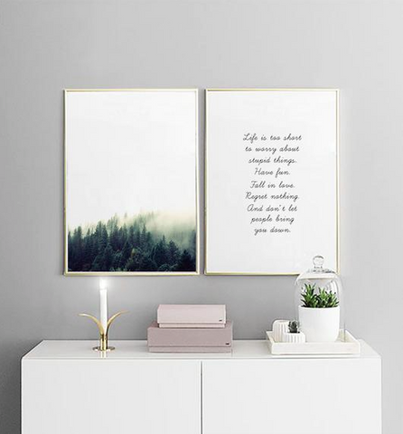 Nature inspired visuals - Nature inspired walls styles - Inspirational