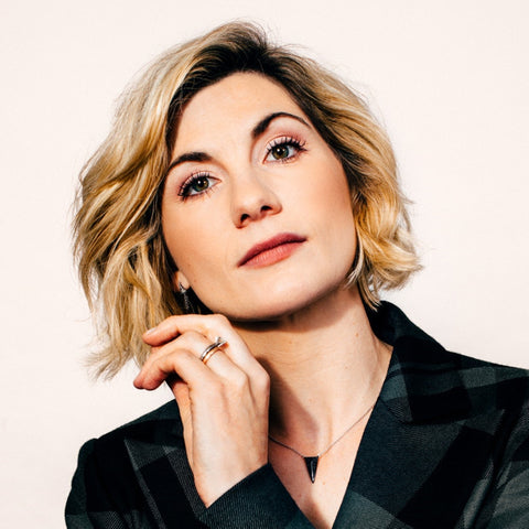 Jodie Whittaker in Scream Pretty Galaxy Studs