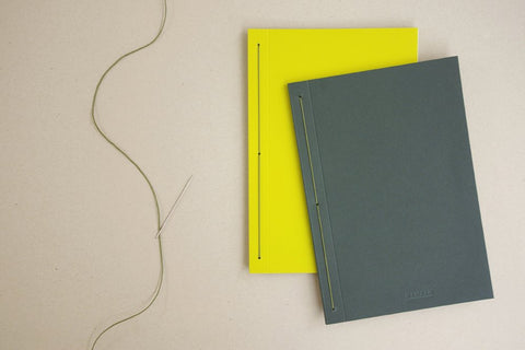 Namban Notebooks in Yellow & Green