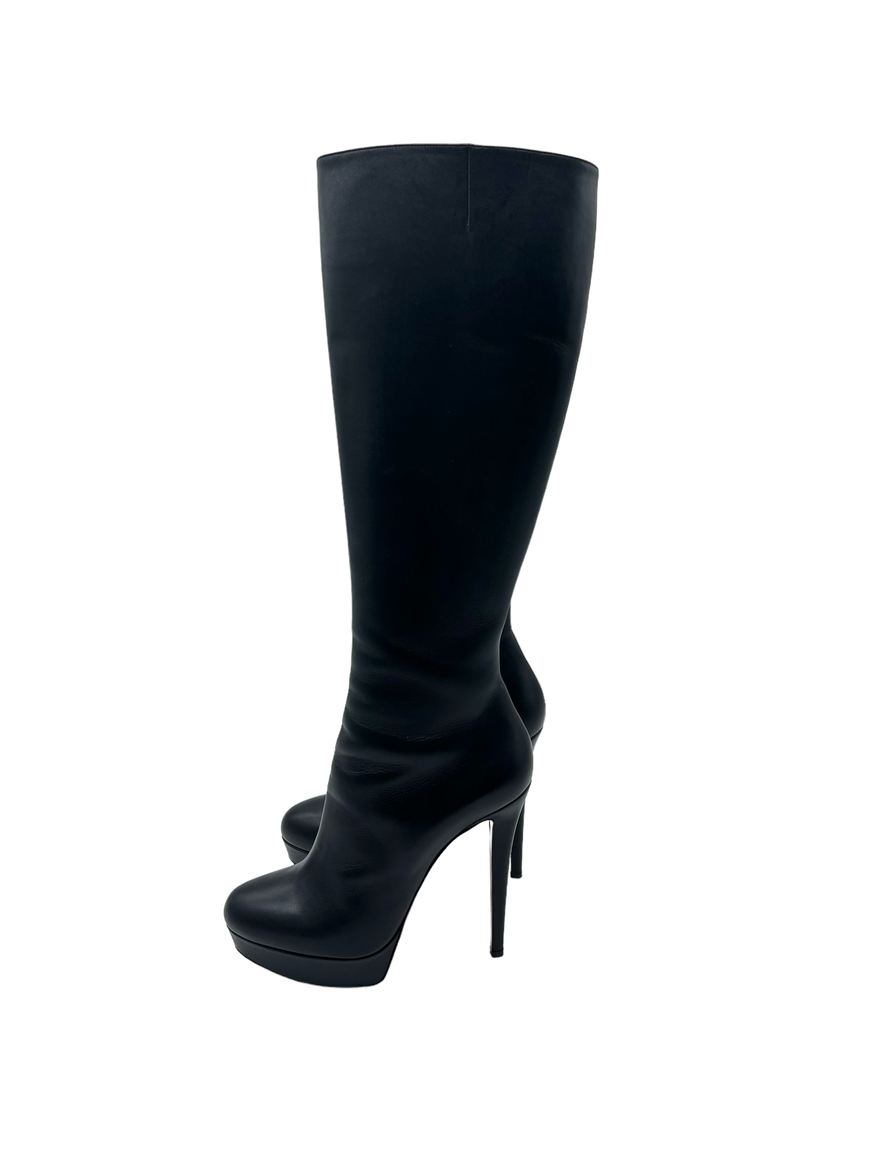 Christian Louboutin Black Bianca Botta 140 Size 39.5 Boots – Shop