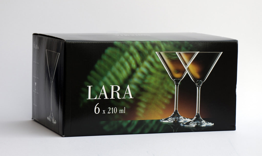 Lara martini glass box