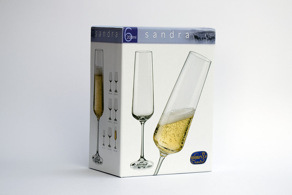 Sandra champagne box