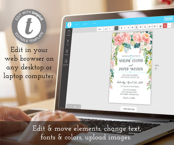 Artful Life Designs How to Edit in Templett Browser Software