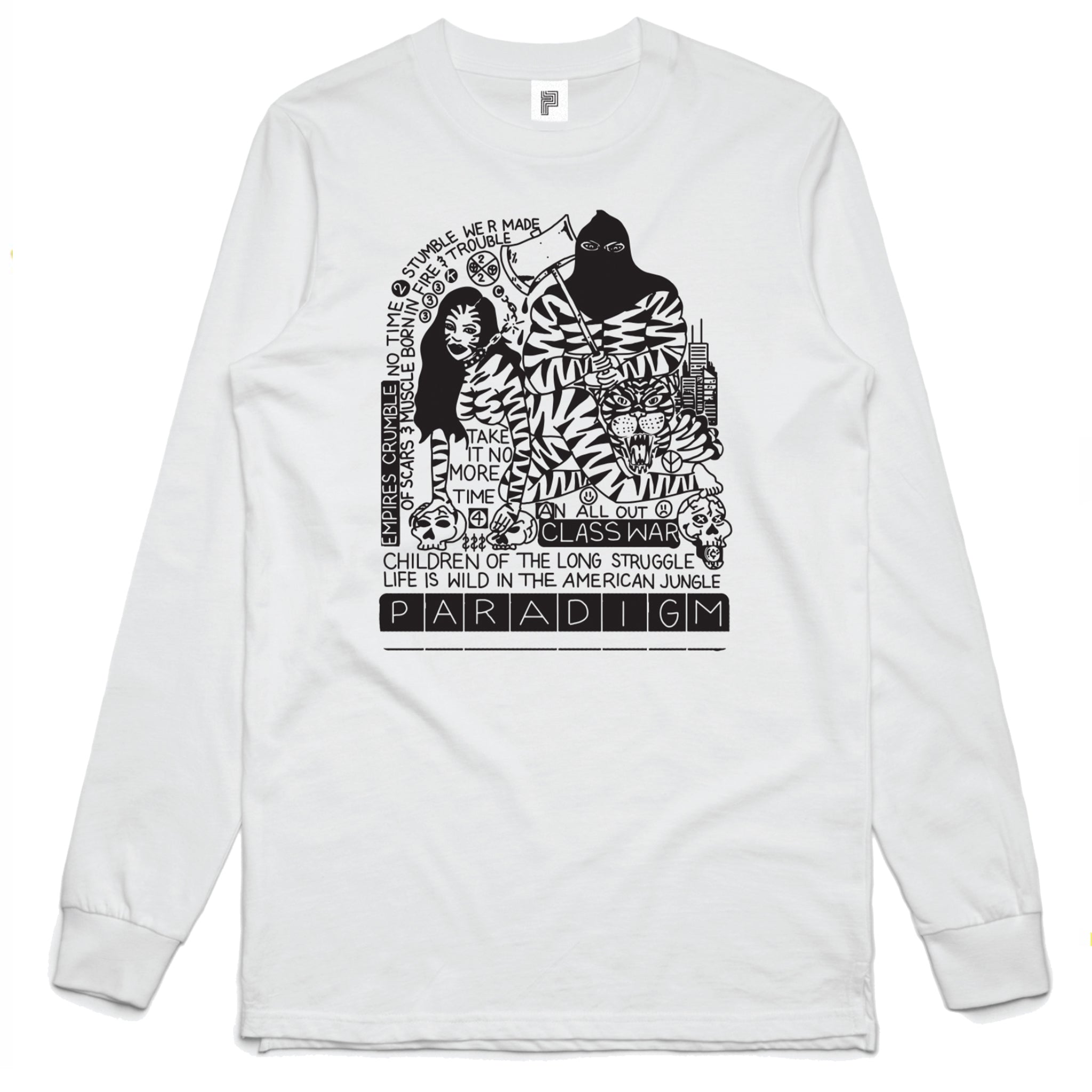 CLASS WAR - KC ORTIZ LONG SLEEVE SHIRT