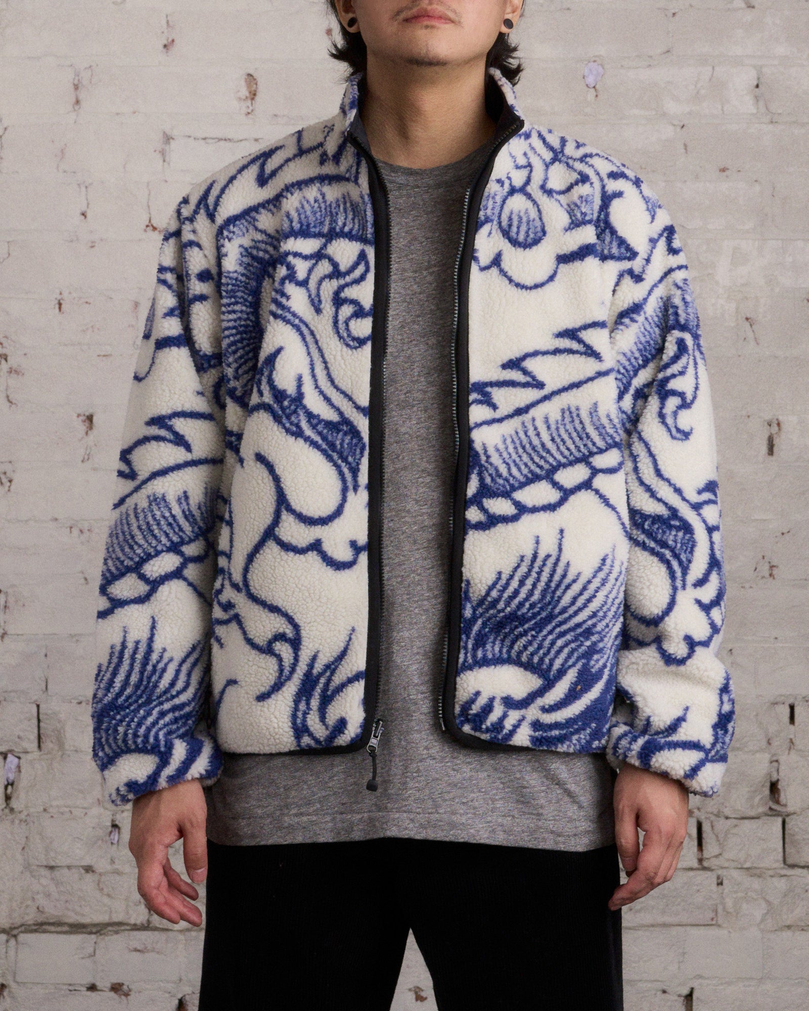 STUSSY DRAGON SHERPA JACKET | www.innoveering.net