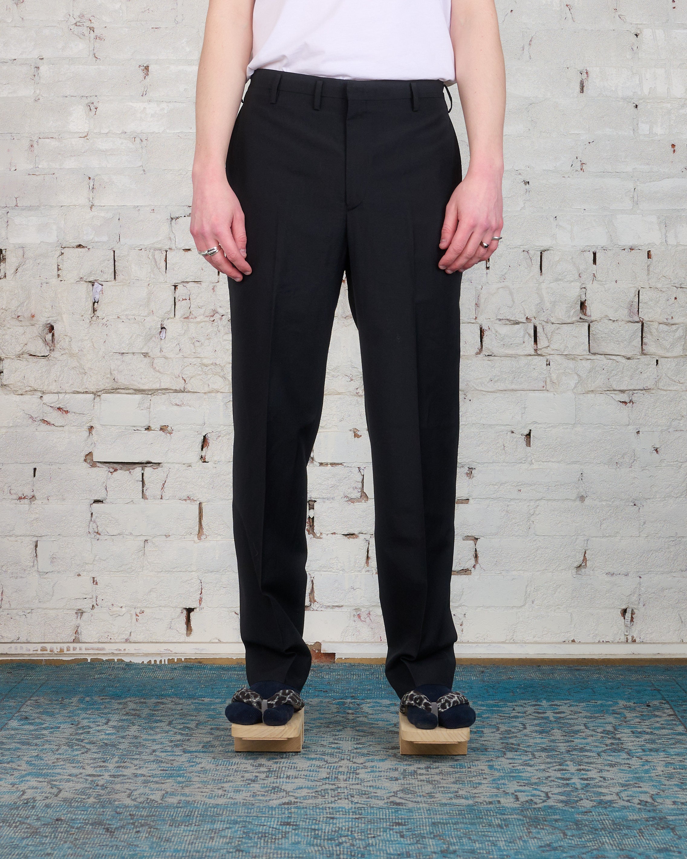 visvim DALTON SLACKS (W/L) BLACK 3 ss23 - パンツ