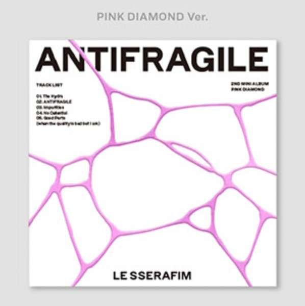LE SSERAFIM 2ND MINI ALBUM - ANTIFRAGILE (COMPACT VER.)