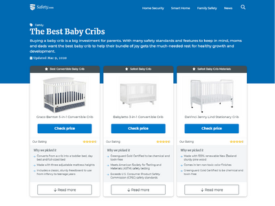SAFETY.COM: 10 Best Baby Cribs to Buy in 2020 image