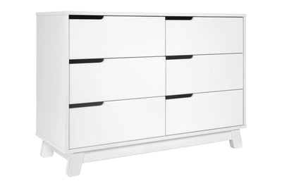 Babyletto Hudson 6 Drawer Nursery Dresser in White