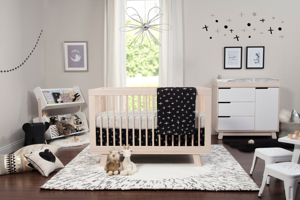 monochrome cot bedding uk