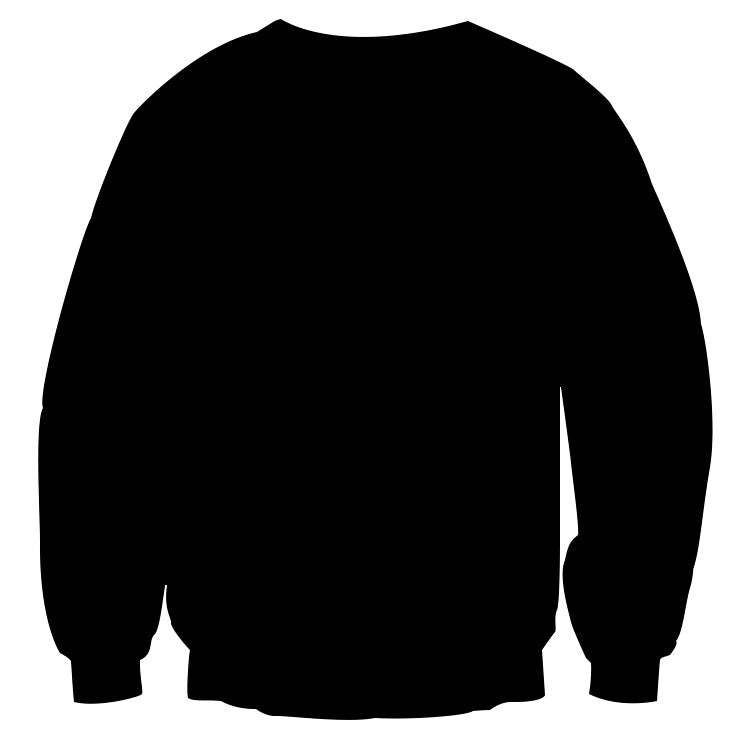 all black sweatshirt