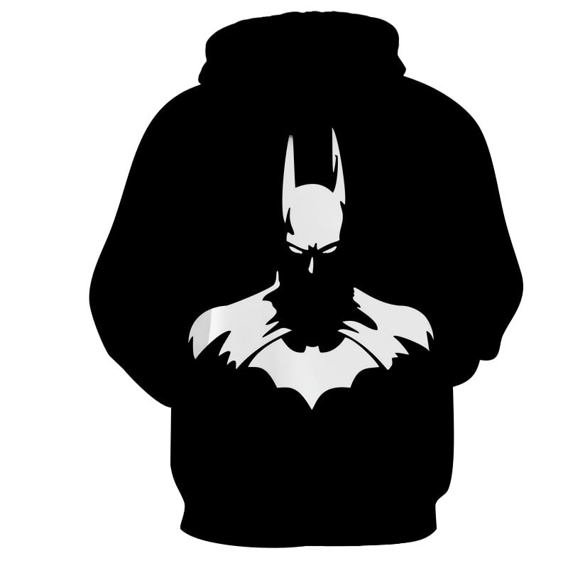 batman black hoodie