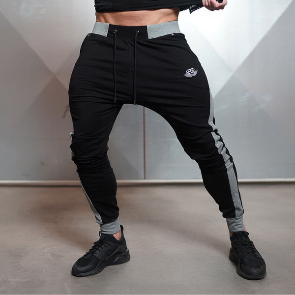 cotton tracksuit bottoms mens