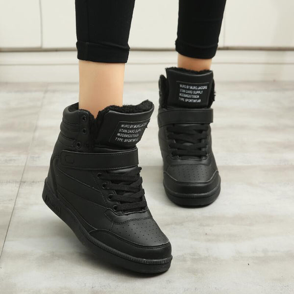 womens ankle sneaker boots