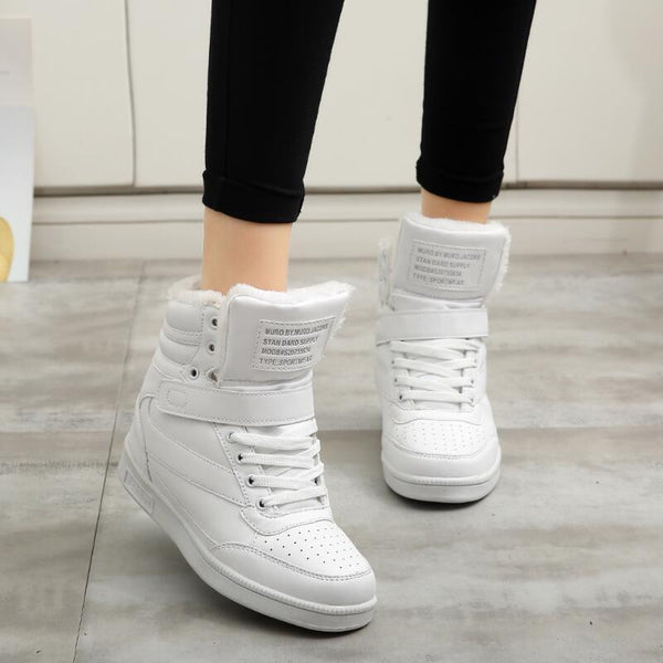 womens ankle sneaker boots