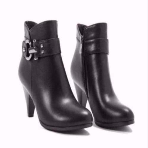 genuine leather ankle boots womens