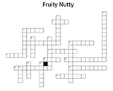 Free healthy eating crossword puzzle