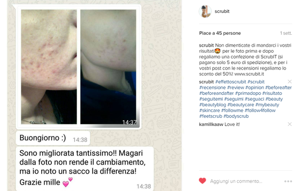 recensioni hellobody scrubit scrub detox argilla maschera capelli balsamo crema body blendz scrub clinique kiehls yves rocher bottega verde