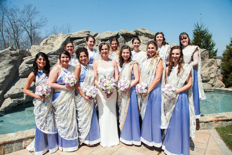 HK Custom Bridesmaids Lehengas