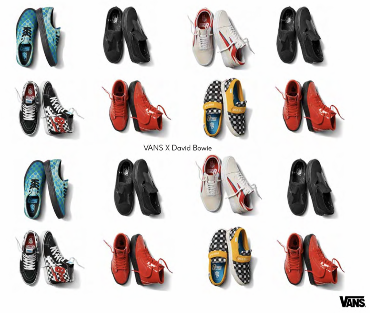 David Bowie Sneakers