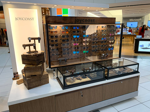 woodfield mall joycoast watches and sunglasses popup shop - schaumburg, il