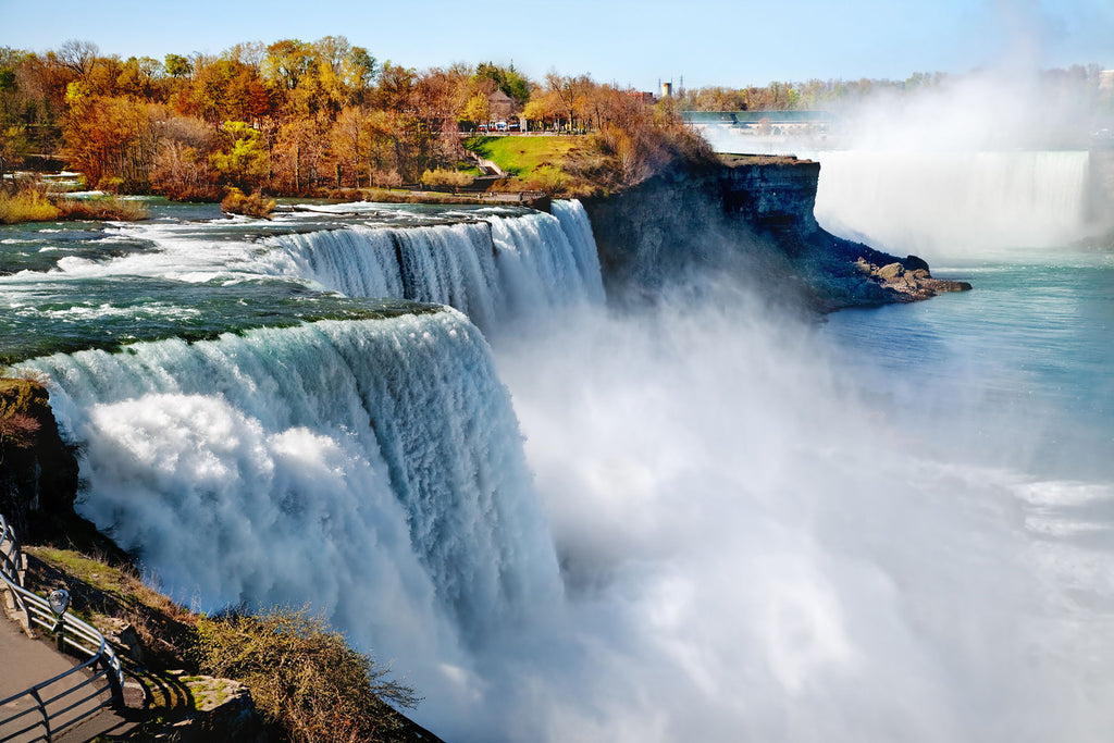 Niagara Falls In Fall