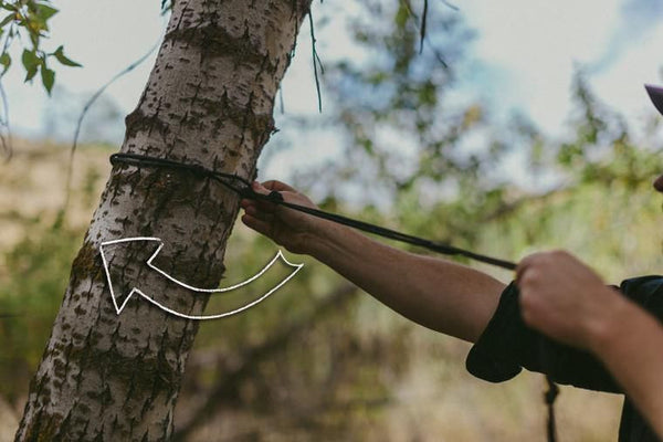 Setup your hammock - Step 3 A