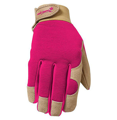 women's wool gloves leather palms