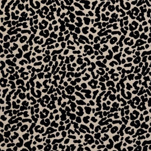 Clarke & Clarke Fabric by the Yard Leopald Ebony