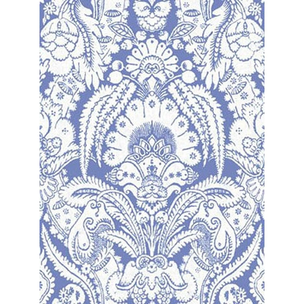 Cole And Son Chatterton Wallpaper in Blue
