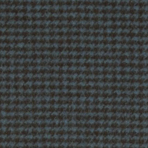 Clarke & Clarke Fabric by the Yard: Houndstooth Check in Chocolate/Turquoise