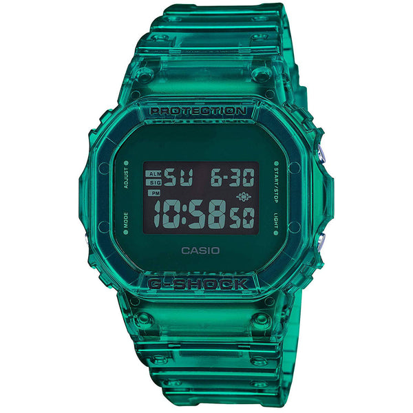 Casio G-Shock 90'S COLOR SKELETON Series Green Digital Mens Watch DW5600SB-3