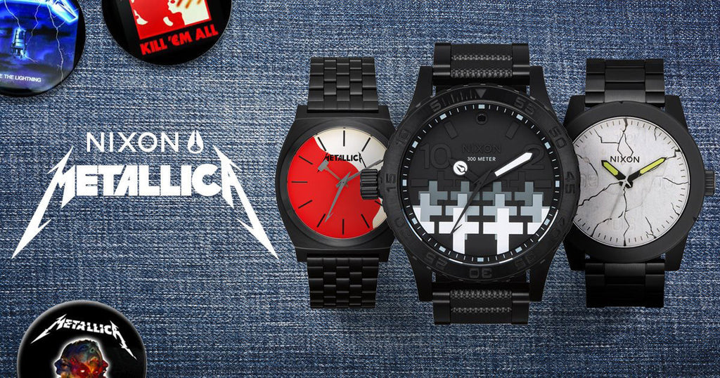 Nixon and Metallica Team Up For Collaborative Watch Set