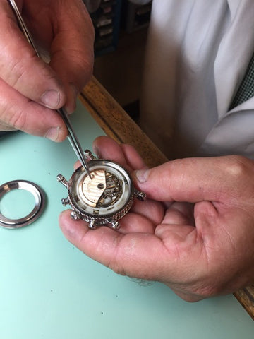 Watch Being Repaired