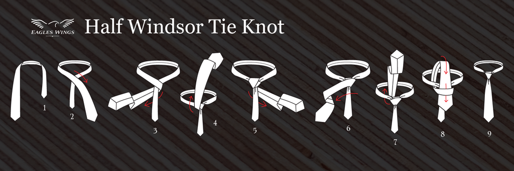 Half Windsor Tie Knot