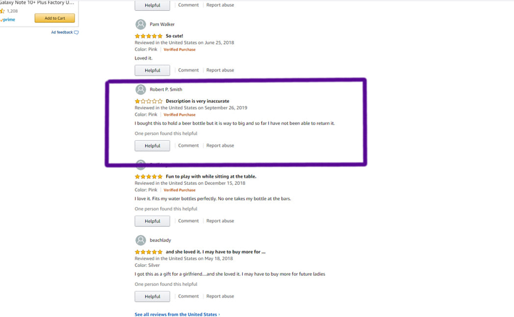 Robert's Amazon Review of the Hot Pink Sequin Koozie by Tipsy Totes