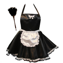 French Maid Apron with Duster