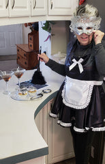 Sonja in the French Maid Apron Having Fun!