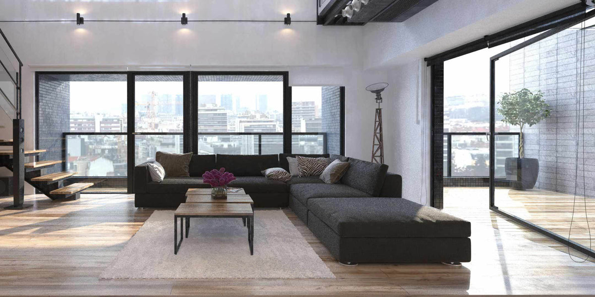 Coffee Table Styles for Black Leather Sofas