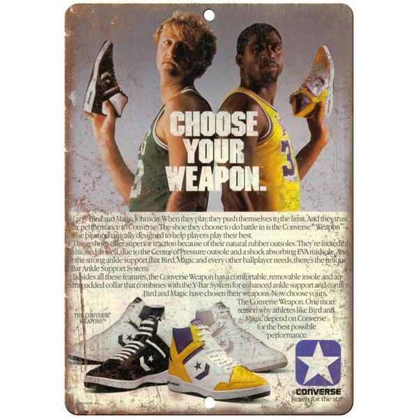 Larry Bird Magic Johnson Converse 