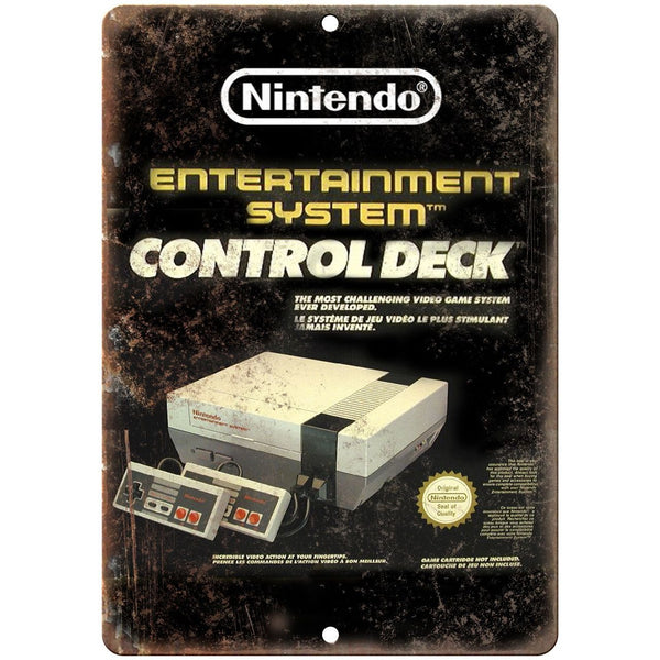 nintendo nes control deck