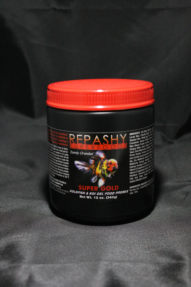 repashy super gold goldfish gel food